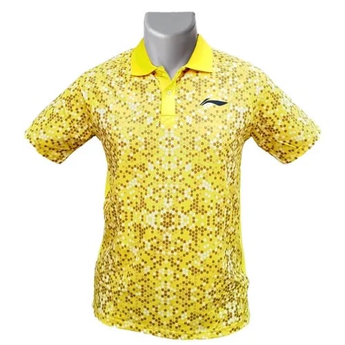 LiNing Collar Dot Mosaic Sublimation Tshirt