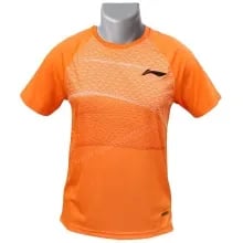 LiNing Turbo Dri Geometric Wires Round Neck Tshirt LiNing Turbo Dri Geometric Wires Round Neck Tshirt
