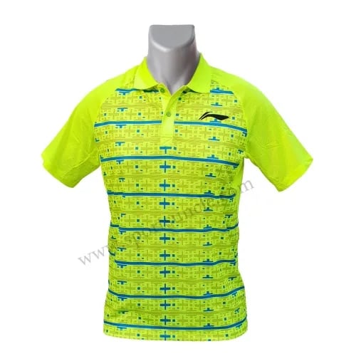 LiNing Polo Plus Design Sublimation Tshirt