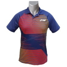 LiNing Collar Turbo Dri Magical Lines Tshirt