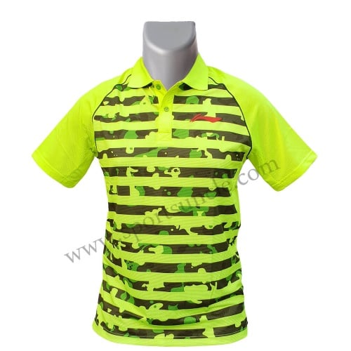 LiNing Polo Bubble Design Sublimation Tshirt