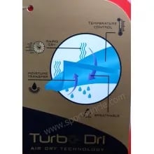 LiNing Turbo Dri Dots Design Round Neck Tshirt