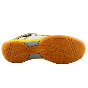 Li-Ning Play Badminton Shoes - White/Gold Li-Ning Play Badminton Shoes - White/Gold