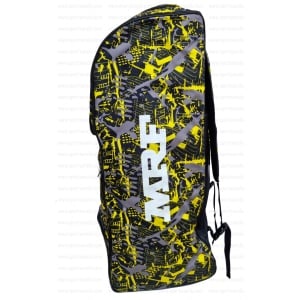 MRF ABD17 Cricket Kitbag black and yellow color ABD17 Cricket Kitbag with Wheels