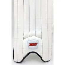 MRF Genius Grand White Cricket Batting Pads with 7 cane construction Genius Grand Batting Pads