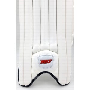 MRF Genius Grand White Cricket Batting Pads with 7 cane construction Genius Grand Batting Pads