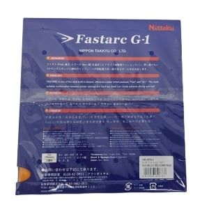 Nittaku Fastarc G-1 Table Tennis Rubber
