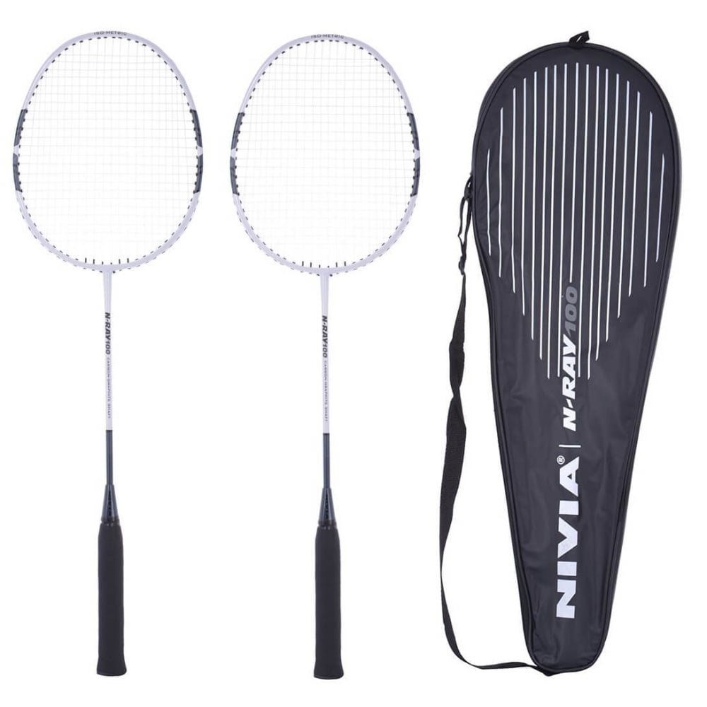 Nivia N-Ray 100 Badminton Racket (Pack of 2)