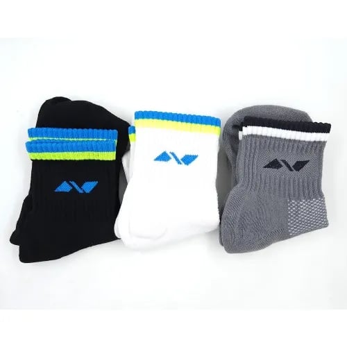 Nivia Premium Running Socks (pack of 3)