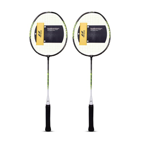 Nivia Solar 5600 Badminton Racket - Pack of 2