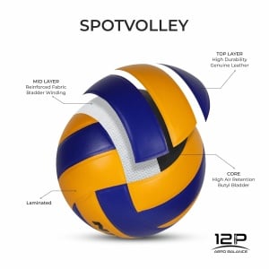 Nivia Spot Volley Volleyball, Size 4 Nivia Spot Volley Volleyball, Size 4
