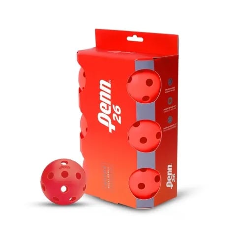 Penn 26 Indoor Pickleball - Pack of 6