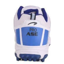 ProASE Stud Cricket Shoes - White/Blue