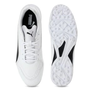 one8 x PUMA Men White Cricket Shoes 