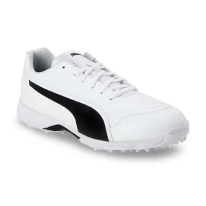 one8 x PUMA Men White Cricket Shoes 
