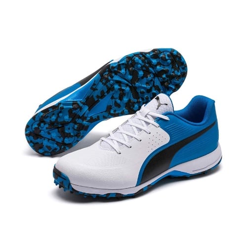 Puma 19 FH Rubber Cricket Shoes - White