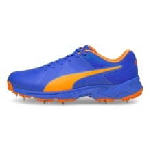 Puma 19.2 Blue-Orange Cricket Spikes