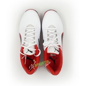 Puma 19 FH Rubber Cricket Shoes - Red Puma 19 FH Rubber Cricket Shoes - Red