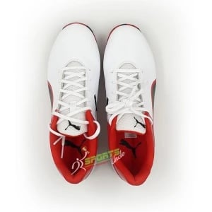 Puma 19 FH Rubber Cricket Shoes - Red Puma 19 FH Rubber Cricket Shoes - Red