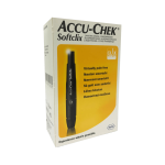 Accu Chek Softclix Lancing Device with 25 Lancets Inside