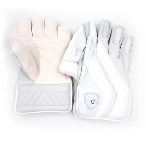SG Hilite White Wicket Keeping Gloves