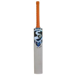 RP Xtreme cricket bat from sg with orange grip SG RP Xtreme cricket bat