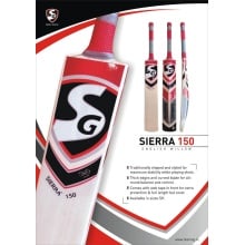 SG Sierra 150 English Willow Cricket Bat, Size - SH