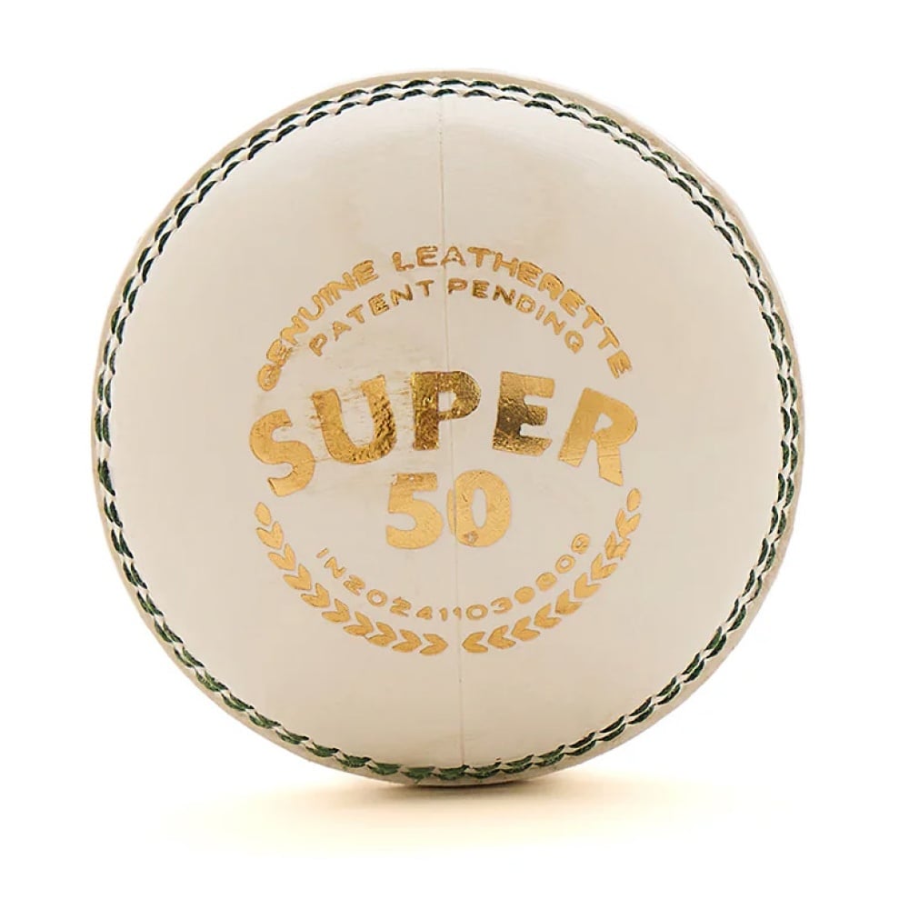 SG Super 50 (White) Cricket Ball - Pack of 12