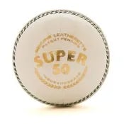 SG Super 50 (White) Cricket Ball - Pack of 12
