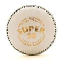 SG Super 50 (White) Cricket Ball - Pack of 12