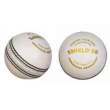 SG Shield 20 WHITE Cricket Ball - Pack of 2