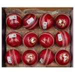 SG Shield 30 (Red) Cricket Ball - Pack of 12