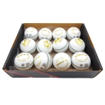 SG Shield 30 (White) Cricket Ball - Pack of 12
