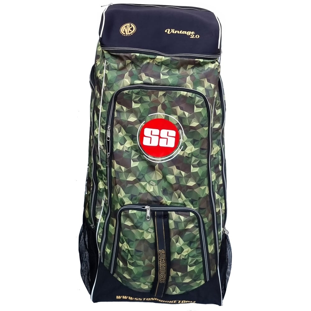 SS Vintage 2.0 camo Cricket kit bag