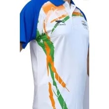 Shiv Naresh Olympics Blue-White Tshirt Shiv Naresh Olympics Blue-White Tshirt