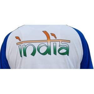 Shiv Naresh Olympics Blue-White Tshirt Shiv Naresh Olympics Blue-White Tshirt