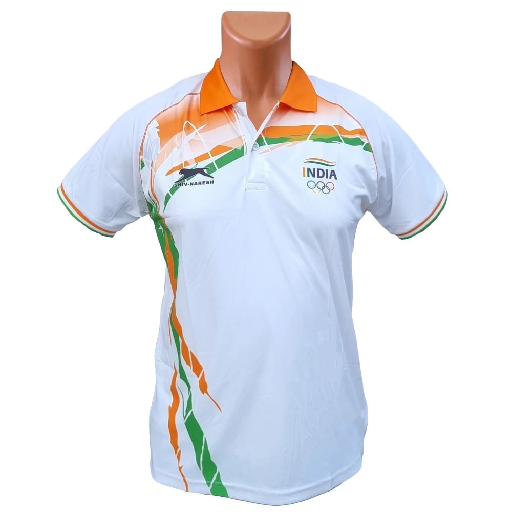 Shiv Naresh Olympics White Tshirt