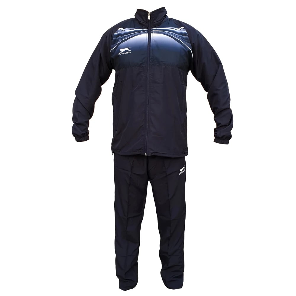 Shiv Naresh Synthetic Black TrackSuit 
