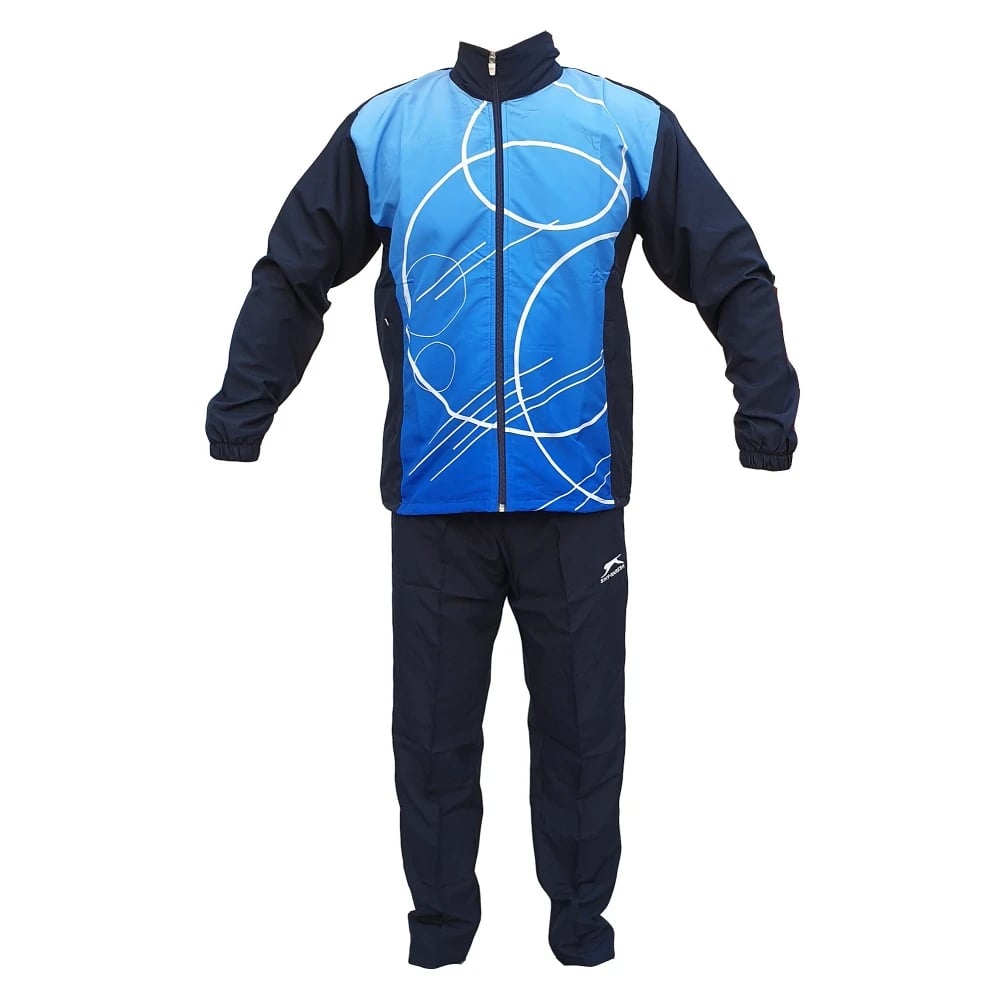 Shiv Naresh Synthetic Blue Sublimation TrackSuit 