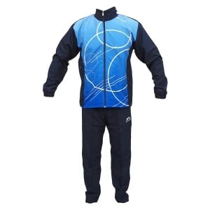 Shiv Naresh Synthetic Blue Sublimation TrackSuit 
