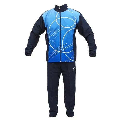 Shiv Naresh Synthetic Blue Sublimation TrackSuit 
