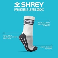 Shrey Pro Double Layer Cricket Socks