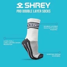 shrey Cricket Socks Shrey Pro Double Layer Cricket Socks