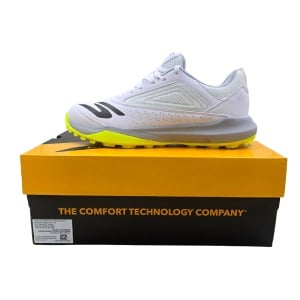 Skechers cricket turf rubber Shoes in White-Lime & White-Blue Skechers cricket Shoes (214205ID) White-Lime & White-Blue