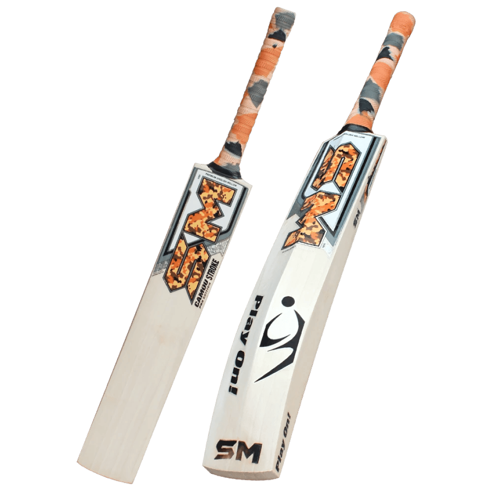 SM Camou Pro Edition STROKE English Willow Cricket Bat