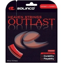 Solinco Outlast 16 Tennis String Set - Red