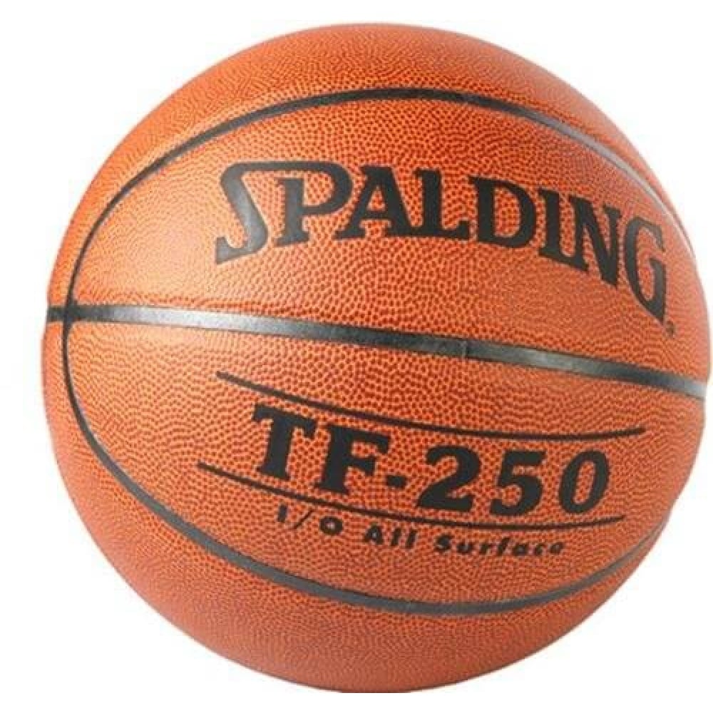 Spalding TF 250 Basketball, Size 7 (Brick Color)