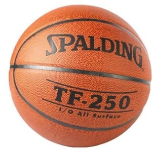 Spalding TF 250 Basketball, Size 7 (Brick Color)