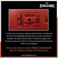 Spalding Basketball full Size 7 Spalding Basketball, Size 7 TF50