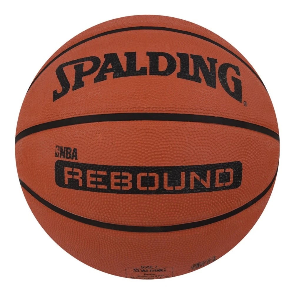 Spalding NBA Rebound Basketball, Size 7 (Brick Color)